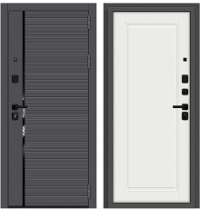 Дверь Браво Optim Z-3 Графит/Белый