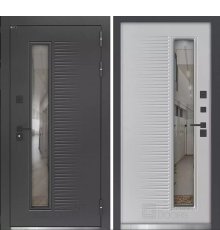Дверь ФРОСТ со стеклопакетом