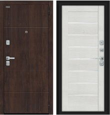 Дверь Браво Прайм/BChrome Almon/Bianco Melinga