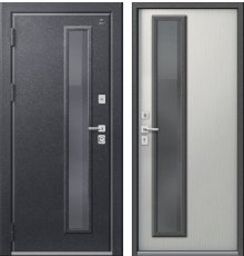 Дверь Термо-10 Антрацит муар - Ясень скандинавский фото