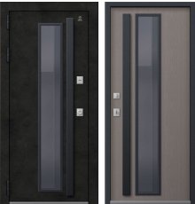 Дверь Термо-15 Бетон тёмный - Софт ясень грей