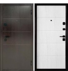 Дверь ТД 8-1 Венге- Белое дерево