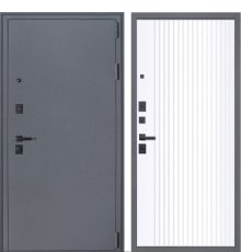 Дверь Беркут Матовый Белый фото