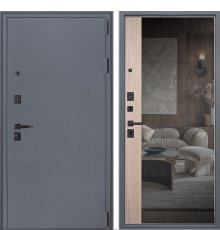 Дверь Беркут Дуб Галиф Натуральный С Зеркалом фото