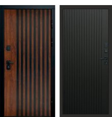 Дверь Термо-Доор Кантри(черная фурнитура) (квартира)