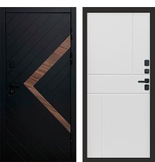 Дверь Дермо-Доор Плэй (черная фурнитура) (квартира)