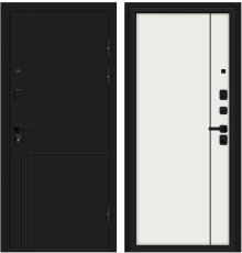 Дверь Браво Optim Z-2 Нео Муар черный/Белый