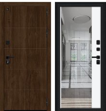 Дверь Браво Глори/SBlack Pecan/White Shell