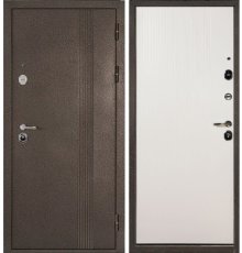 Дверь ТД 90М Антик медь- Белый фото