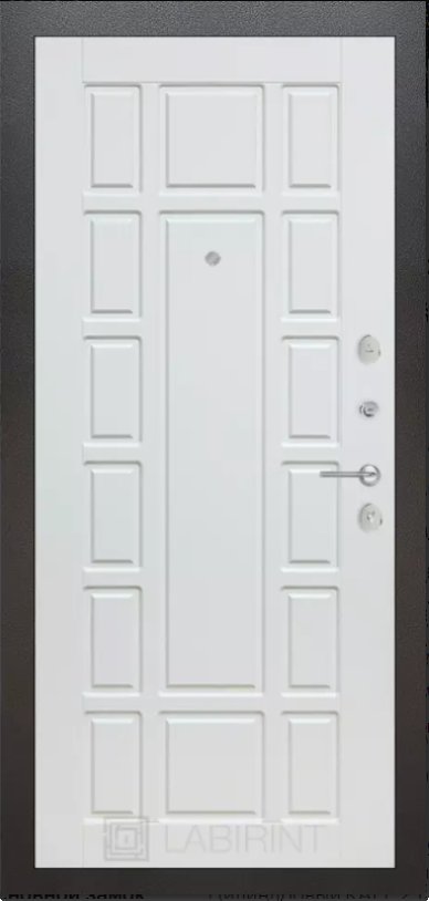 Дверь Лабиринт CARBON, 12 - Белое дерево