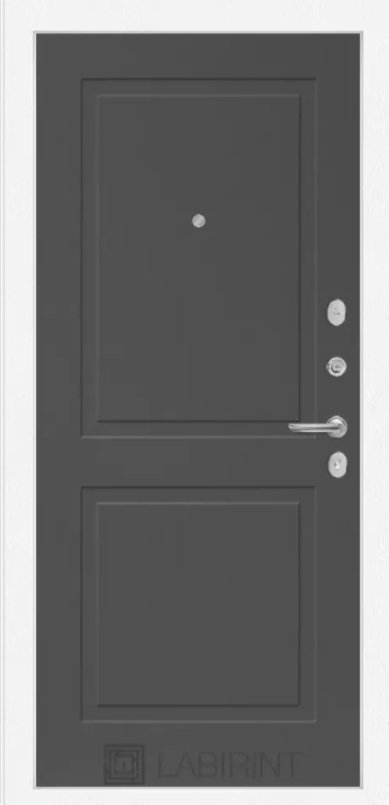 Дверь Лабиринт Лайн WHITE, 11 - Графит софт