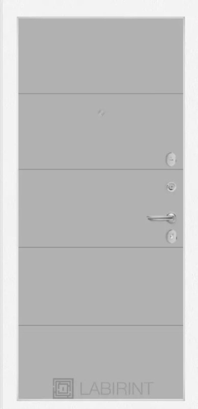 Дверь Лабиринт Лайн WHITE, 13 - Грей софт