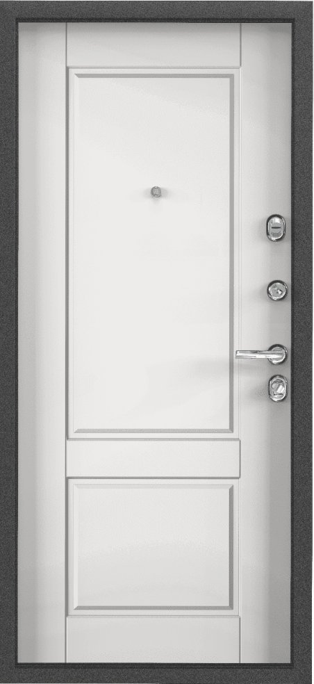 Дверь Цербер 3К Стандарт Антик медь (Сменная Панель), 2-Белый