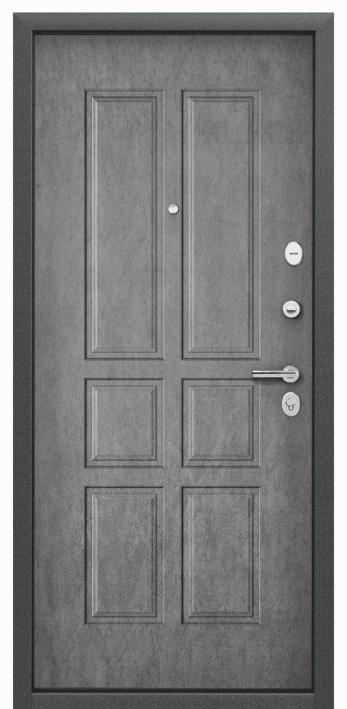 Дверь Цербер 3К Стандарт Антик медь (Сменная Панель), 8-Бетон