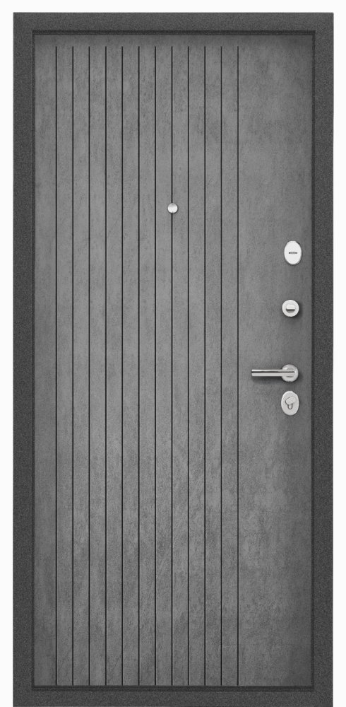 Дверь Цербер 3К Стандарт Антик медь (Сменная Панель), 10-Бетон