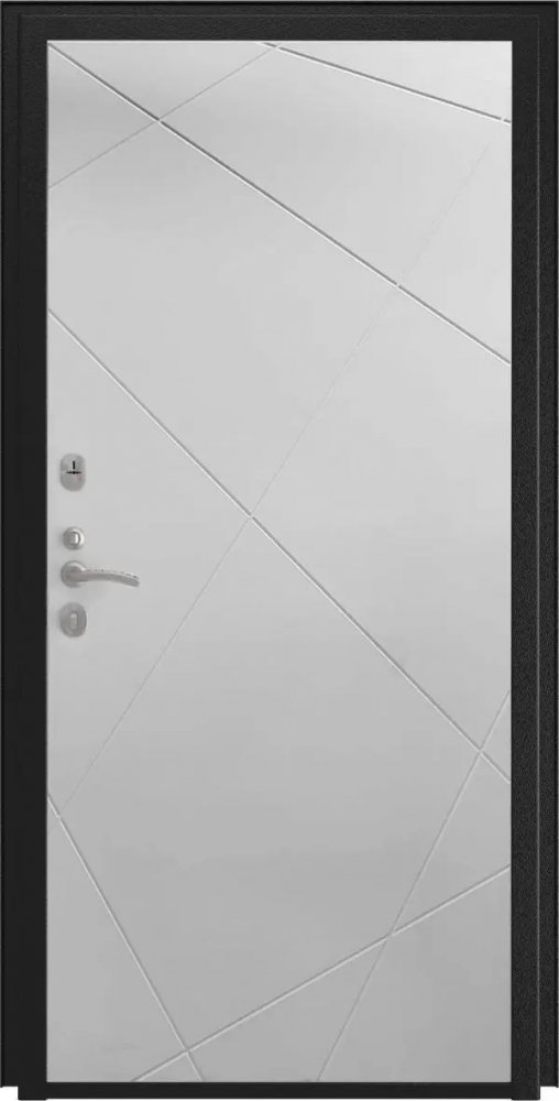 Дверь Luxro Берген Термо, ФЛ-291 (Line, 10мм, белый софт)