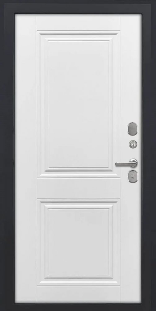 Дверь Luxor L-49, ФЛ-677 (10мм, белый матовый)