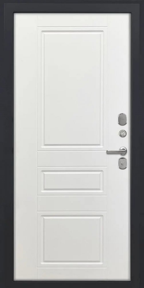 Дверь Luxor Квадро Термо, ФЛ-707 (10мм, белый софт)