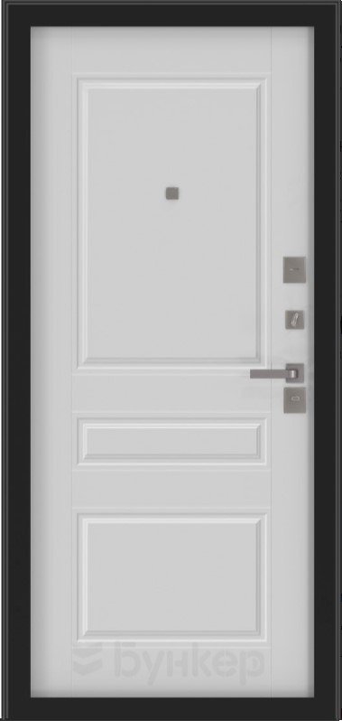 Дверь Бункер BN-04, с панелью ФЛ-711 Белый софт