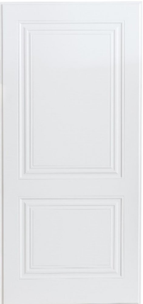 Дверь КУПЕР 1, Белая матовая 