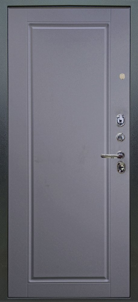 Дверь Аргус ЛЮКС 3К Агат-дуо-темный-бетон  Антик серебро, Тревор-силк-маус