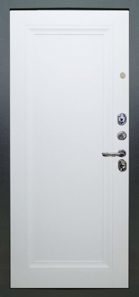 Дверь Аргус ЛЮКС 3К Техно-темный-бетон Антик серебро, анастасия-1 белый