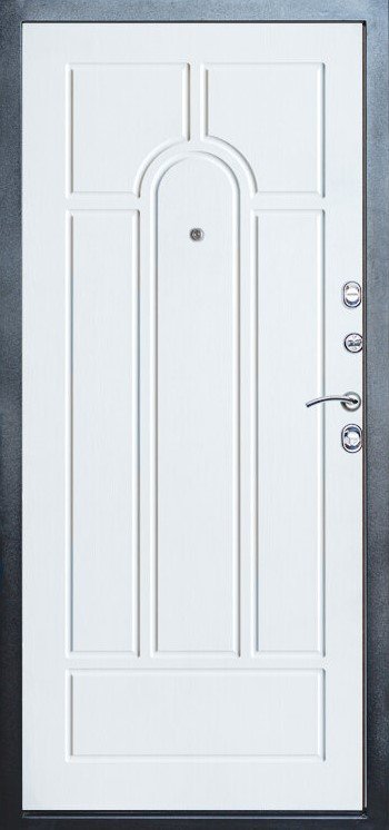 Дверь Термо Доор  Black Line(Квартира), Арка лиственница