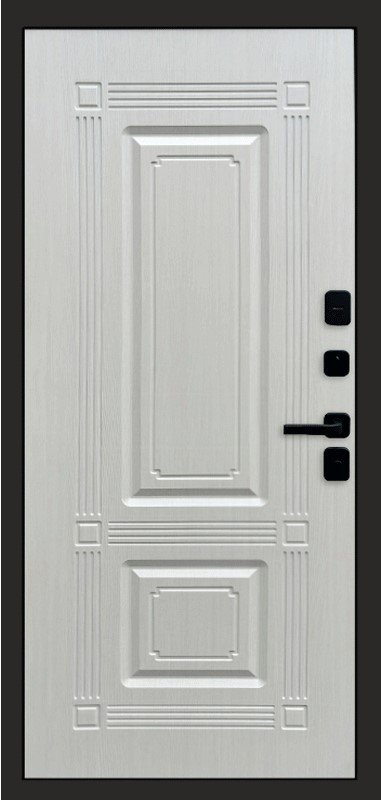 Дверь Термо-Доор ТЕХНО МЕДЬ, Мадрид лиственница