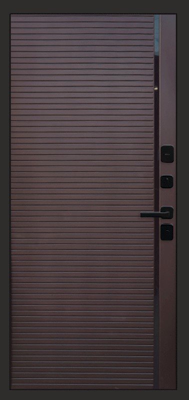 Дверь Термо-Доор АВАНГАРД BLACK(Квартира), Porte шоколад