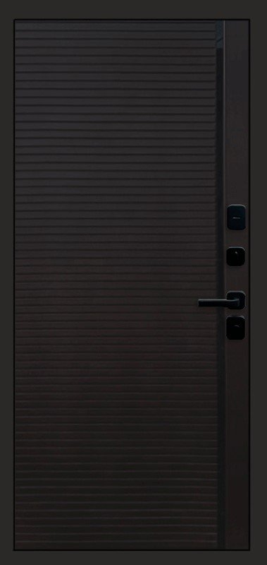Дверь Термо Доор  Fusion Black(Квартира), Porte black