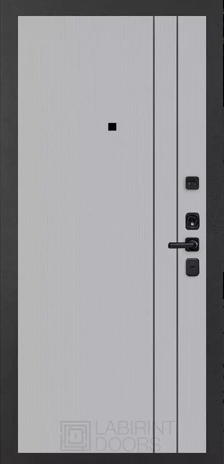 Дверь ЭвоЛаб, 10 - Серый рельеф софт