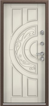 Дверь Цербер 3К Нео Венге(Сменная панель), 22-Белый