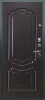 Дверь Аргус ЛЮКС 3К Техно-темный-бетон Антик серебро, Мишель-венге