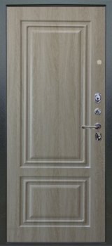 Дверь Аргус ЛЮКС 3К Агат-дуо-темный-бетон  Антик серебро, Элион-дуб-филадельфия-крем