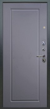 Дверь Аргус ЛЮКС 3К Техно-темный-бетон Антик серебро, Тревор-силк-маус