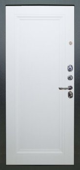 Дверь Аргус ЛЮКС 3К Техно-темный-бетон Антик серебро, анастасия-1 белый