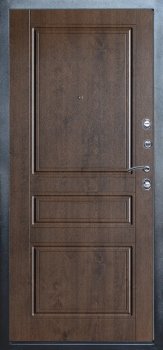 Дверь Термо-Доор SIMPLE ГРАФИТ(Квартира), Классика дуб