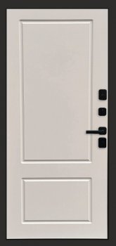 Дверь Термо-Доор SIMPLE ГРАФИТ(Квартира), Марсель слоновая кость