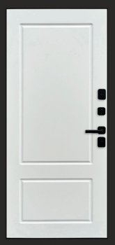 Дверь Термо Доор  Fusion Black(Квартира), Марсель белый софт