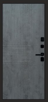 Дверь Термо-Доор ТЕХНО МЕДЬ, Мастино бетон темный