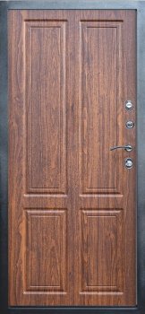 Дверь Термо-Доор SIMPLE ГРАФИТ(Квартира), Орех стандарт