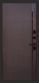 Дверь Термо-Доор SIMPLE ГРАФИТ(Квартира), Porte шоколад
