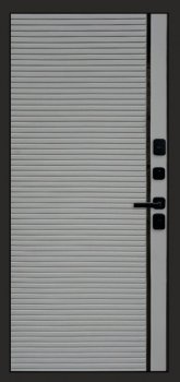 Дверь Термо Доор  Fusion Black(Квартира), Porte grey софт
