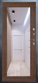 Дверь Термо-Доор СФЕРА(Квартира), Зеркало триумф дуб