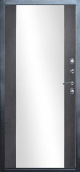 Дверь Термо-Доор СФЕРА(Квартира), Зеркало Макси бетон темный