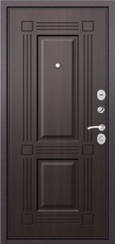 Дверь Бульдорс TRUST - MASS - M/Р БУКЛЕ шоколад R-4, Ларче темный 9S-104