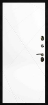 Дверь Арма БАСТИОН БЛЭК, 07 - ФЛ-291 белый матовый 12 мм