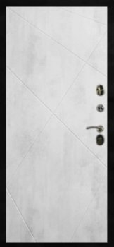 Дверь Арма РОНДО, 08 - ФЛ-291 бетон светлый 12 мм