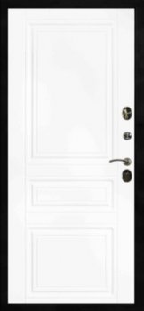 Дверь Арма ГРАНД БЛЭК, 19 - ФЛ-243 белый ясень 16 мм