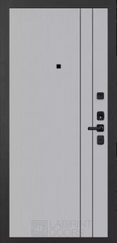 Дверь ЭвоЛаб, 10 - Серый рельеф софт
